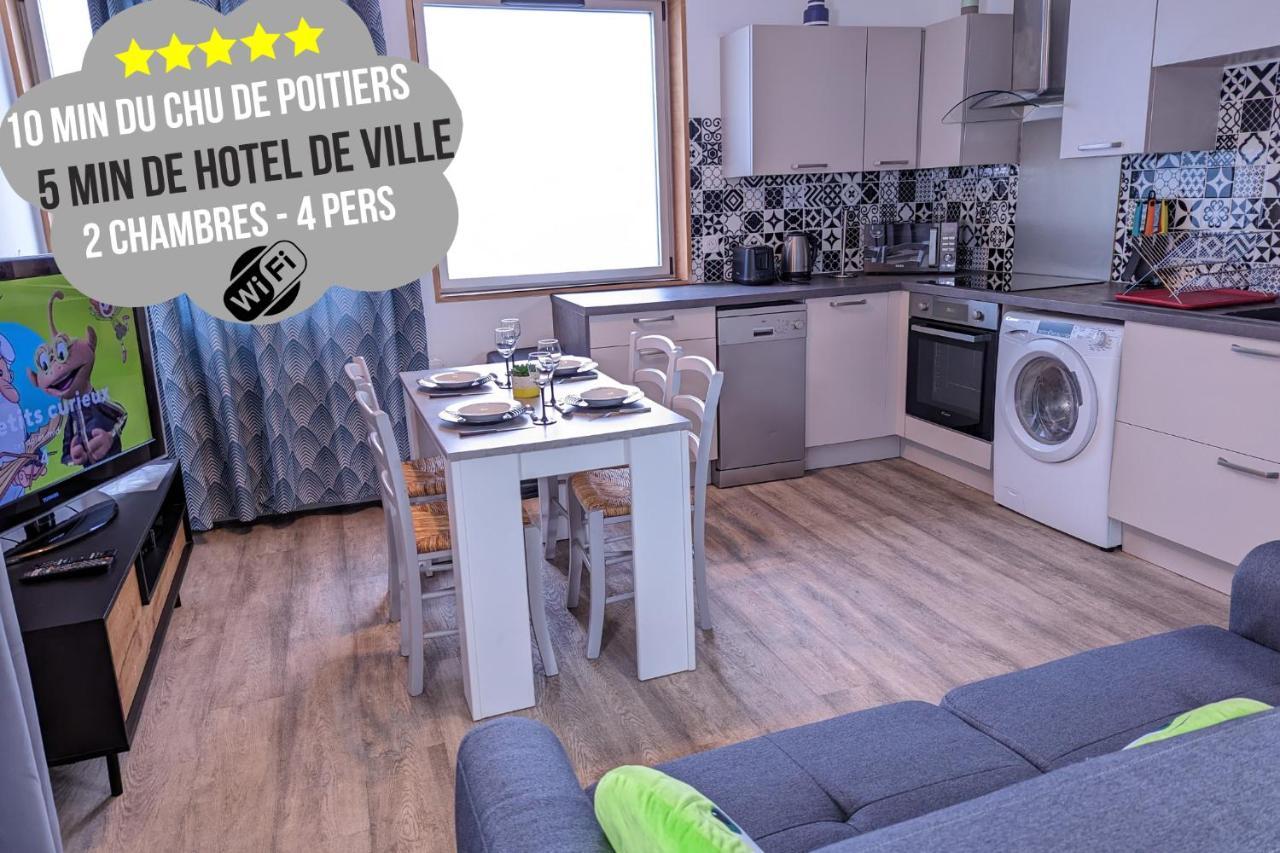 Beau-Jean, Un Cocon Sympa 5 Min A Pied Du Centre-Ville, Parking Prive, A 10 Min Du Chu ポアティエ エクステリア 写真
